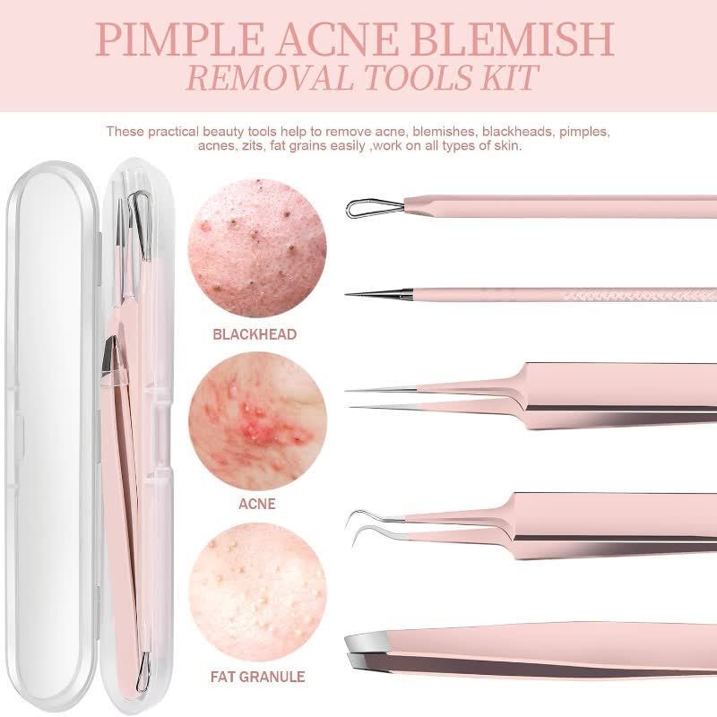 Eliera Precision Beauty Tool Set Smooth, Refine, Stainless