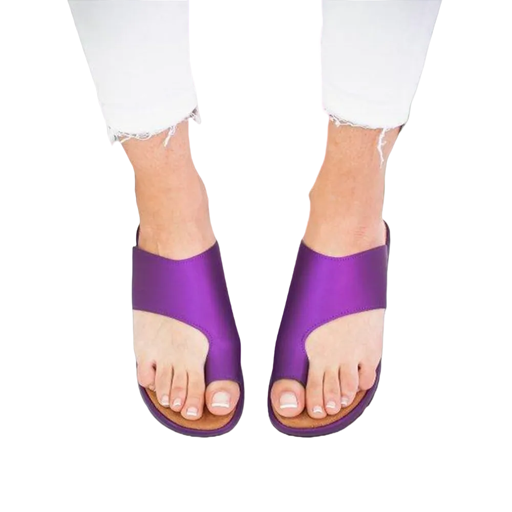 Lavinia Orthopedic Wedge Slides Arch Support, Comfort, Grip