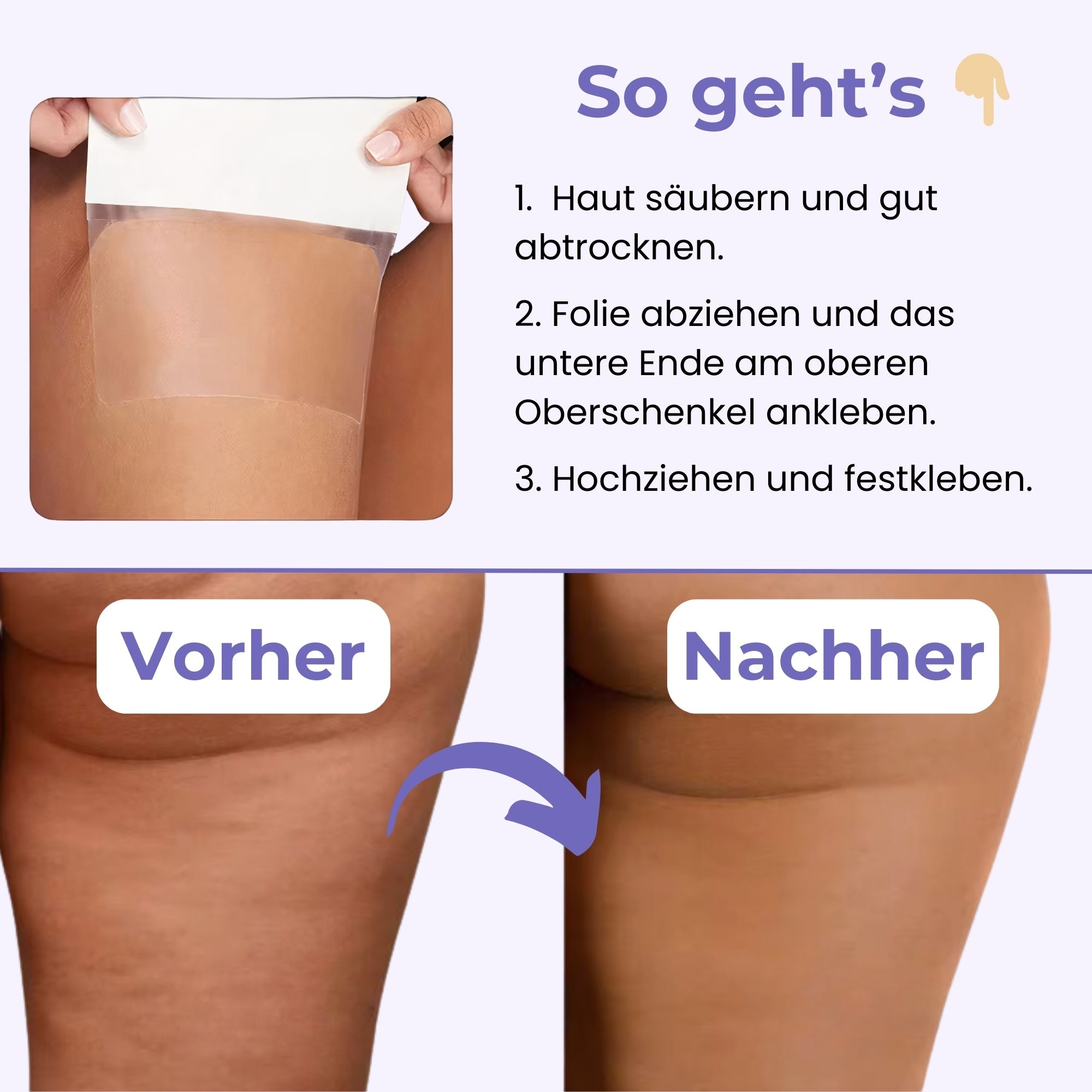 Alaya Thigh Firming Patches Smooth, Tone, Easy Wear