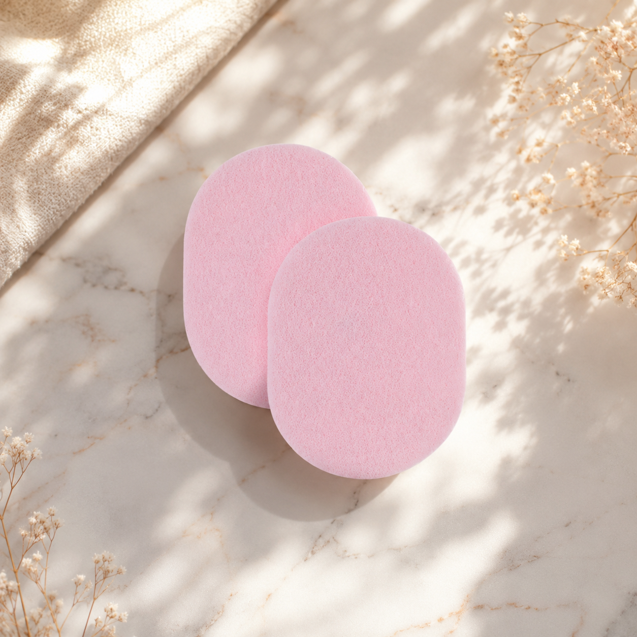 Farah Face Sponges Gentle Cleanse, Soft Glow, Reusable