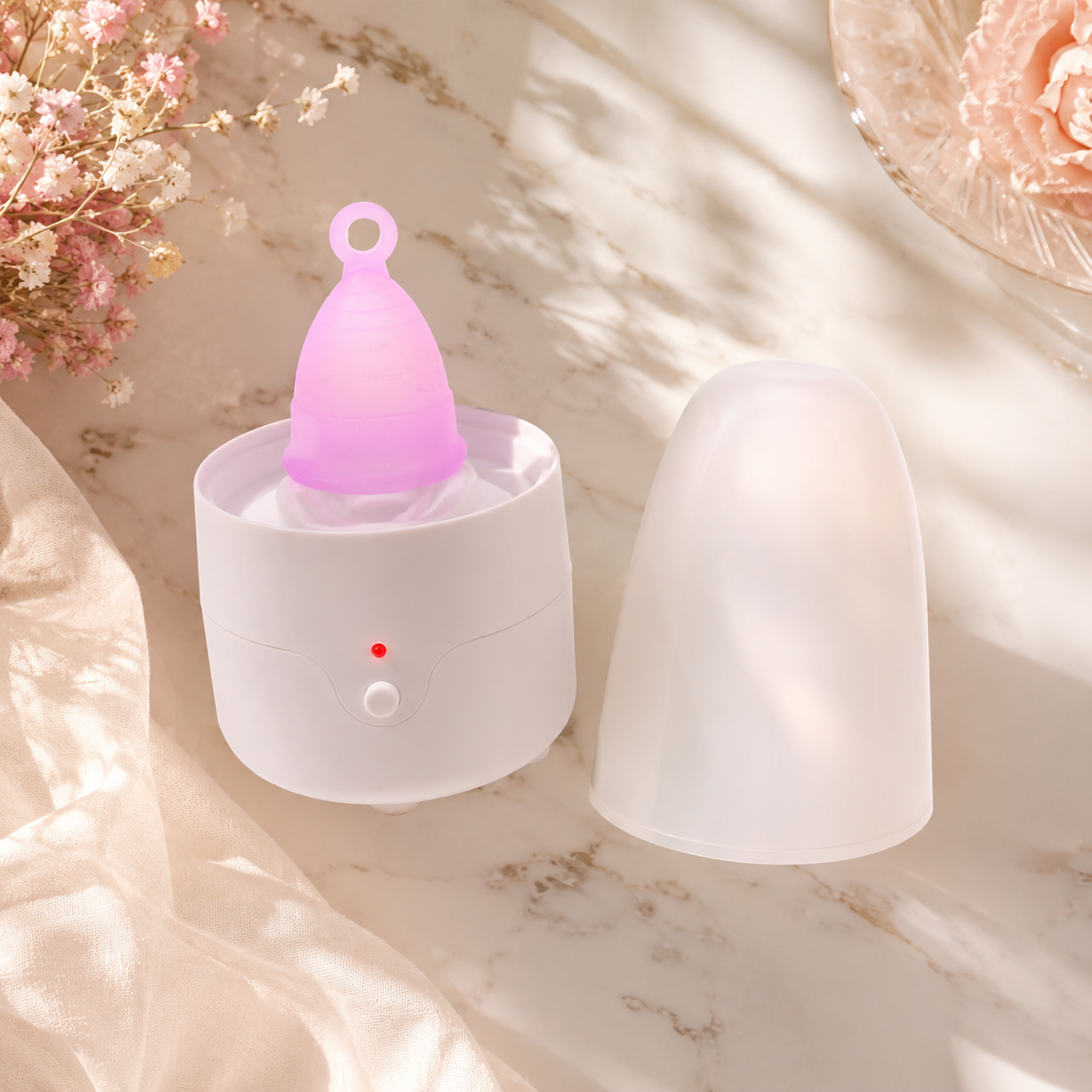 Michaela Menstrual Cup Sterilizer Fresh Clean Compact