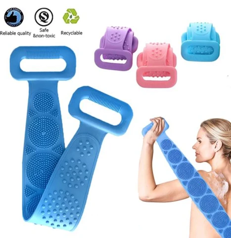 Jonalee Silicone Body Brush Smooth Skin Easy Reach Exfoliator