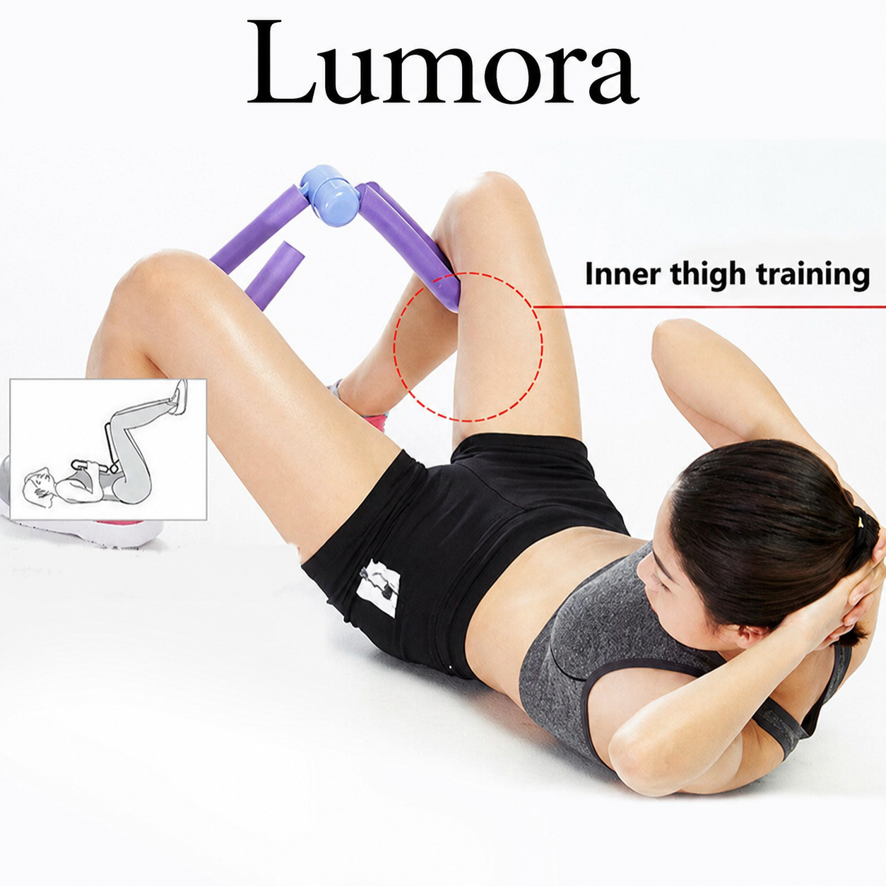 Faye Leg Exerciser Tone Strengthen Sculpt Compact Trainer