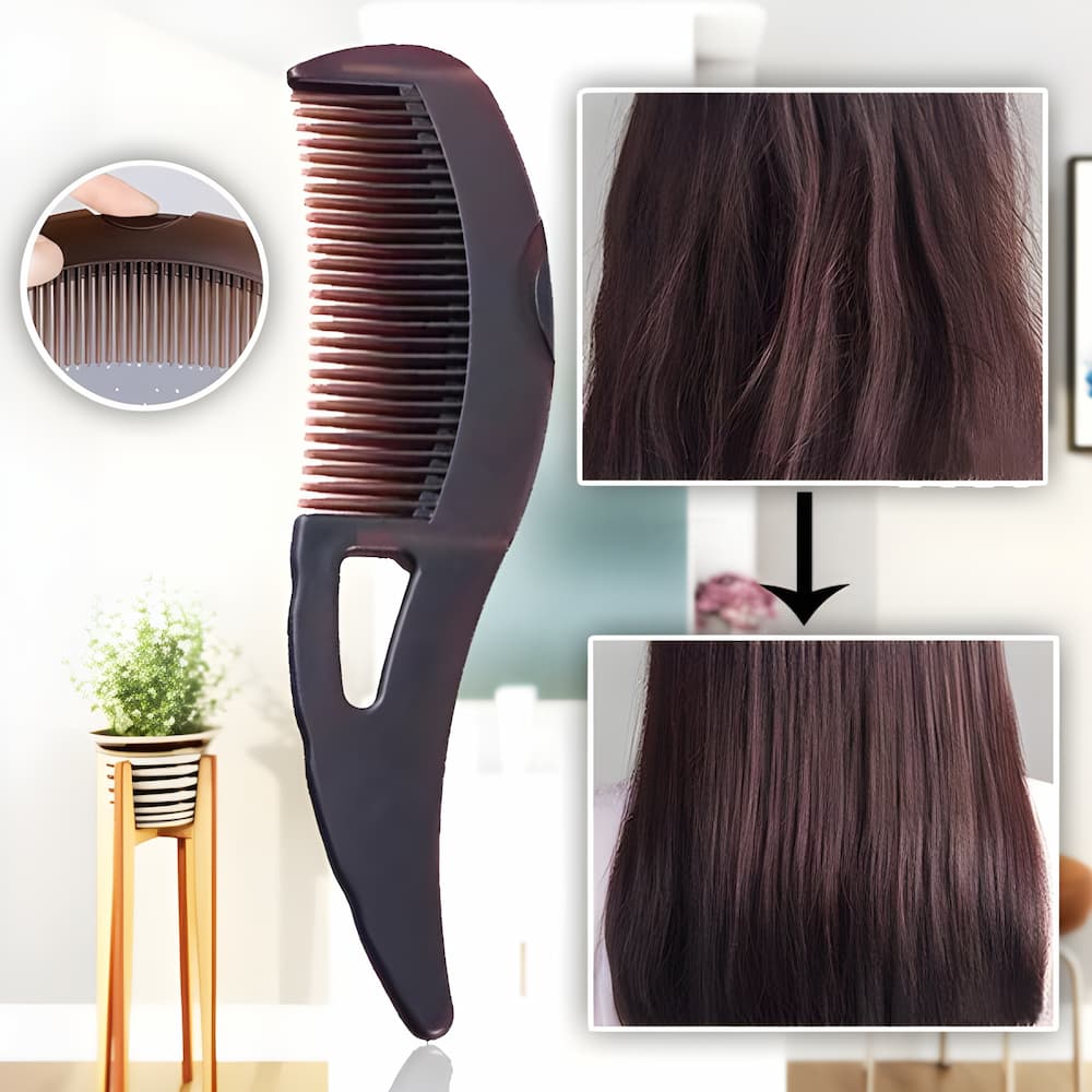 Nicole Scalp Flake Removal Comb Clean Roots, Massage, Easy Release