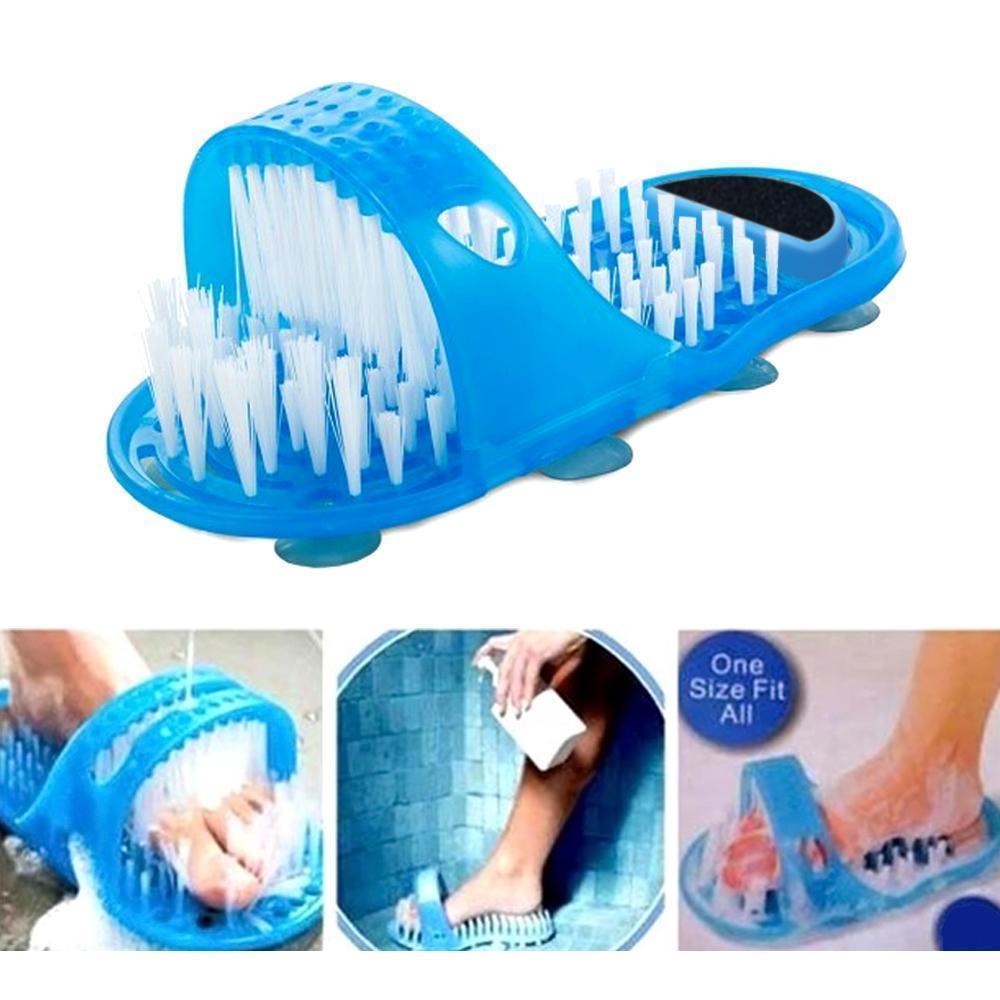 Dara Foot Scrubber Smooth Heels, Easy Shower Spa, Suction Mat