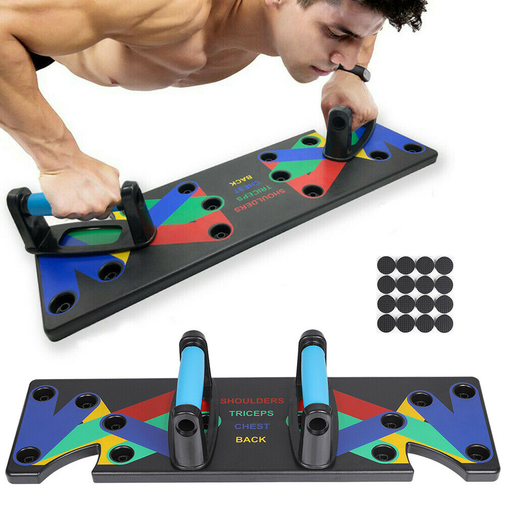 Naya Push Up Board Build Strength Sculpt Tone Color Coded