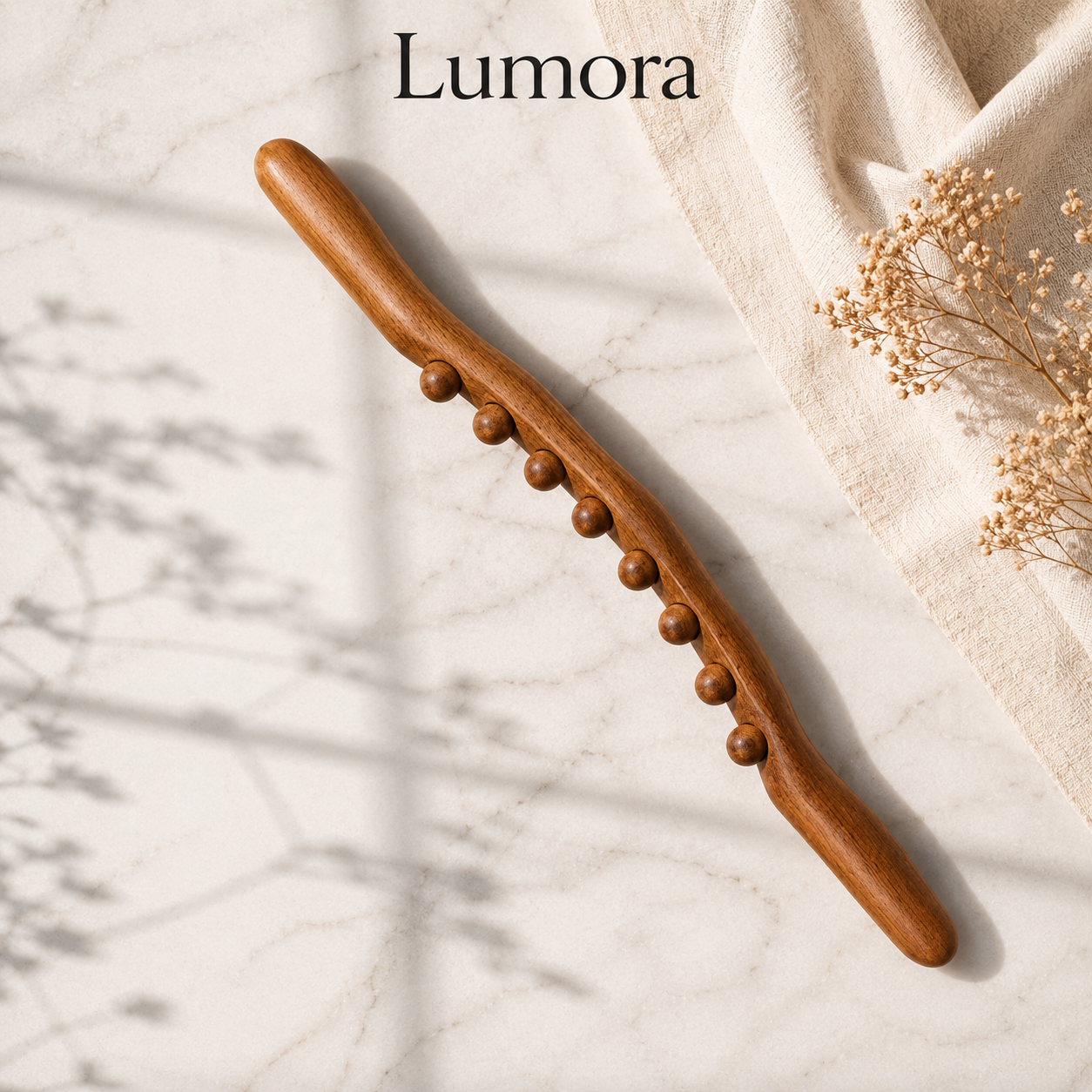 Reign Wooden Gua Sha Stick Relief, Sculpt, Full Body
