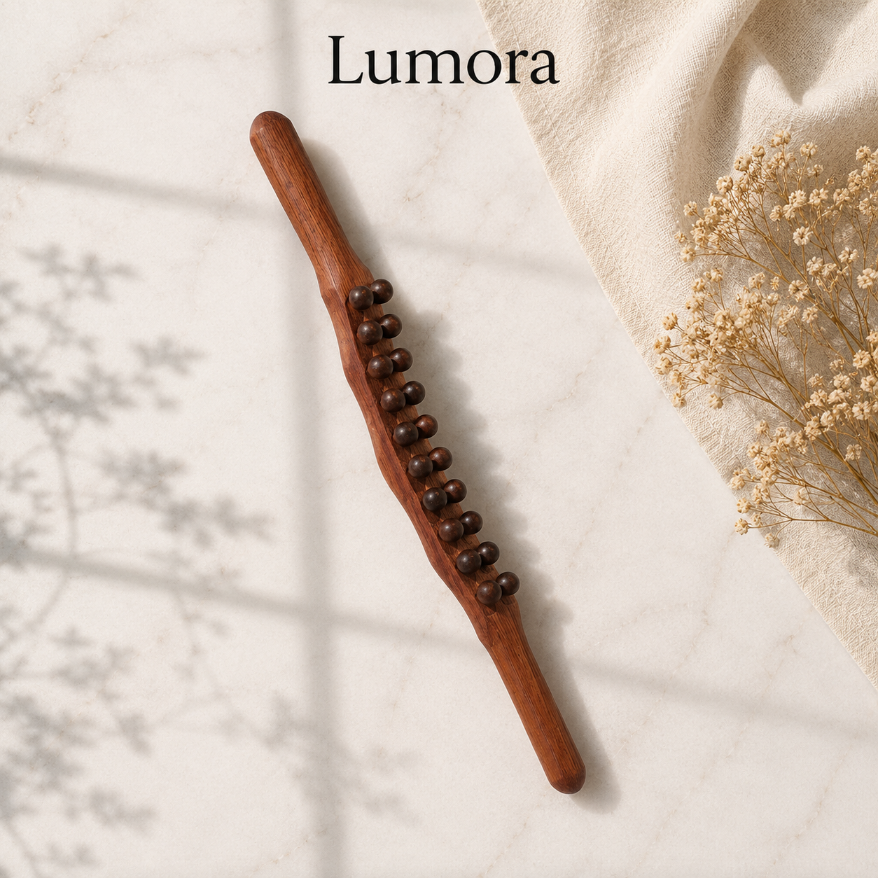 Reign Wooden Gua Sha Stick Relief, Sculpt, Full Body