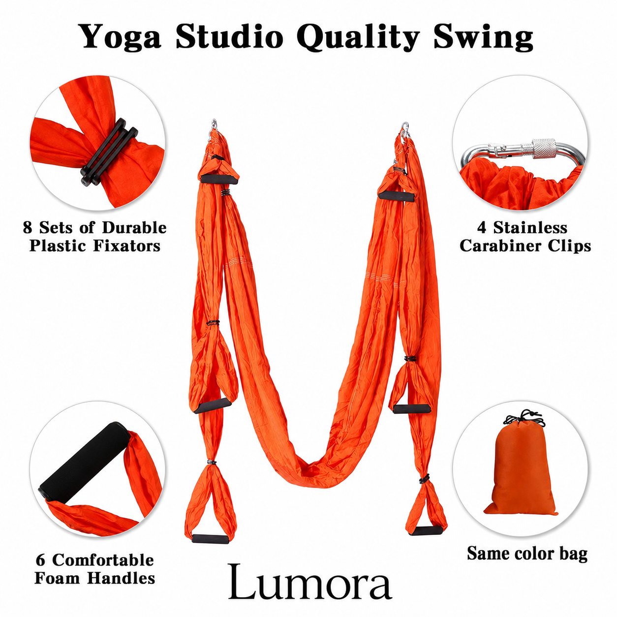 Amaya Yoga Sling Core Strength Relief Support Adjustable