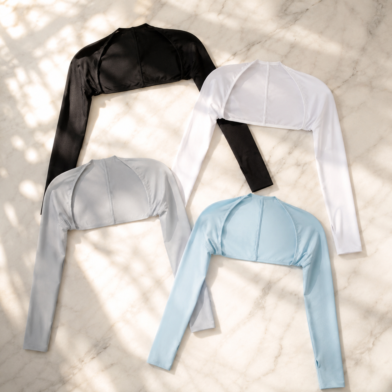 Felicci UV Sun Sleeves Cool Comfort, UPF 30, Shoulder Wrap