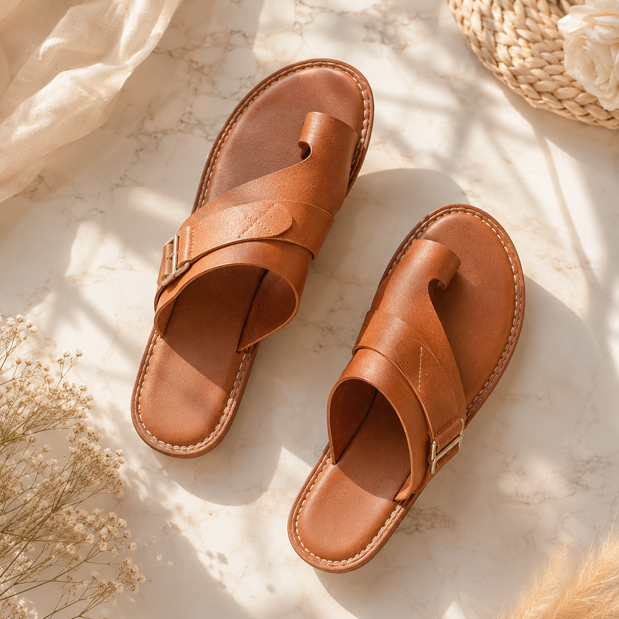 Kisha Orthopedic Sandals Bunion Relief, Arch Support, Leather