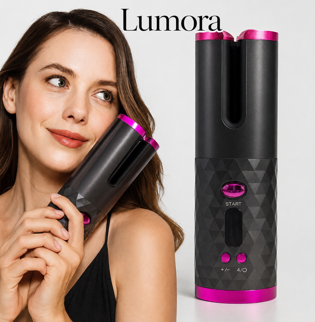 Thyla Cordless Auto Curler Soft Waves Shine Ceramic