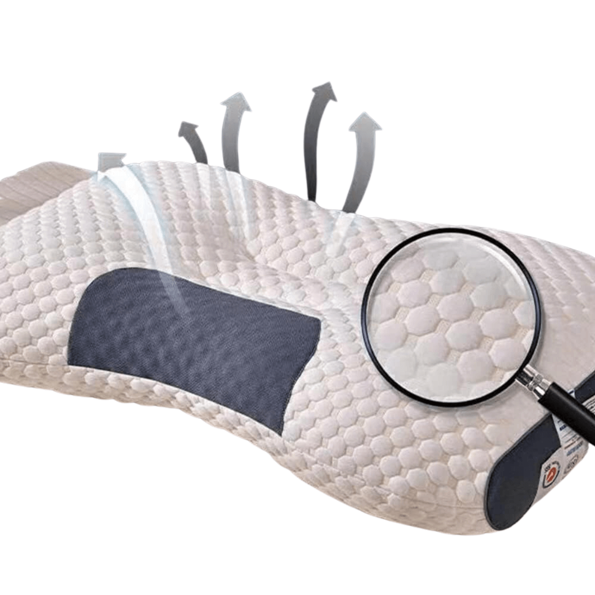 Carol Neck Massage Pillow Sleep Support, Relief, Ergonomic