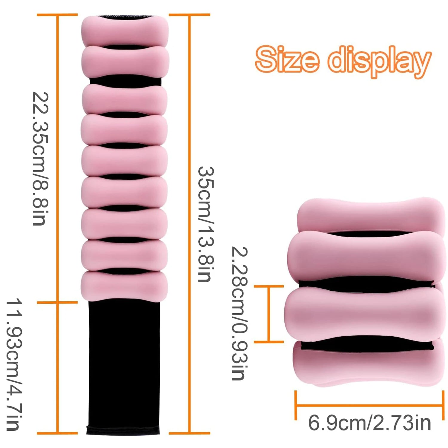 Angeline Wrist Ankle Weights Tone, Sculpt, Silicone