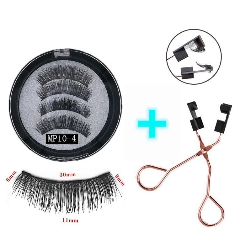 Tyzia Magnetic Eyelashes Glue-Free, Reusable, Wispy Volume