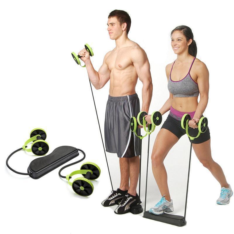 Ysha Power Roll Ab Trainer Core Tone Adjustable Resistance