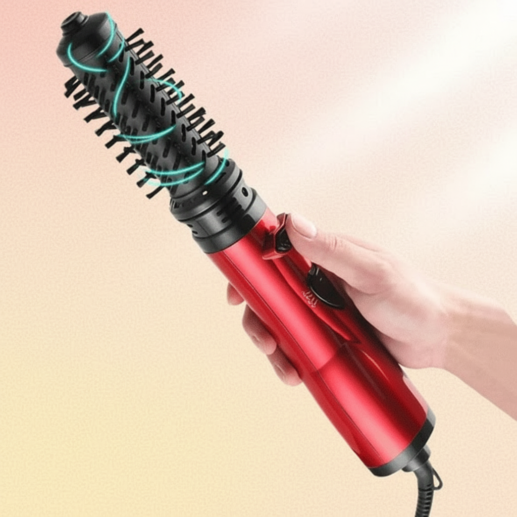 Aurelia Rotating Hot Air Brush Smooth Blowouts, Shine, 3-in-1
