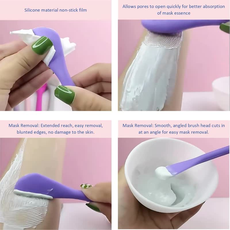 Lorymae Facial Cleansing Brush Gentle Glow Silicone