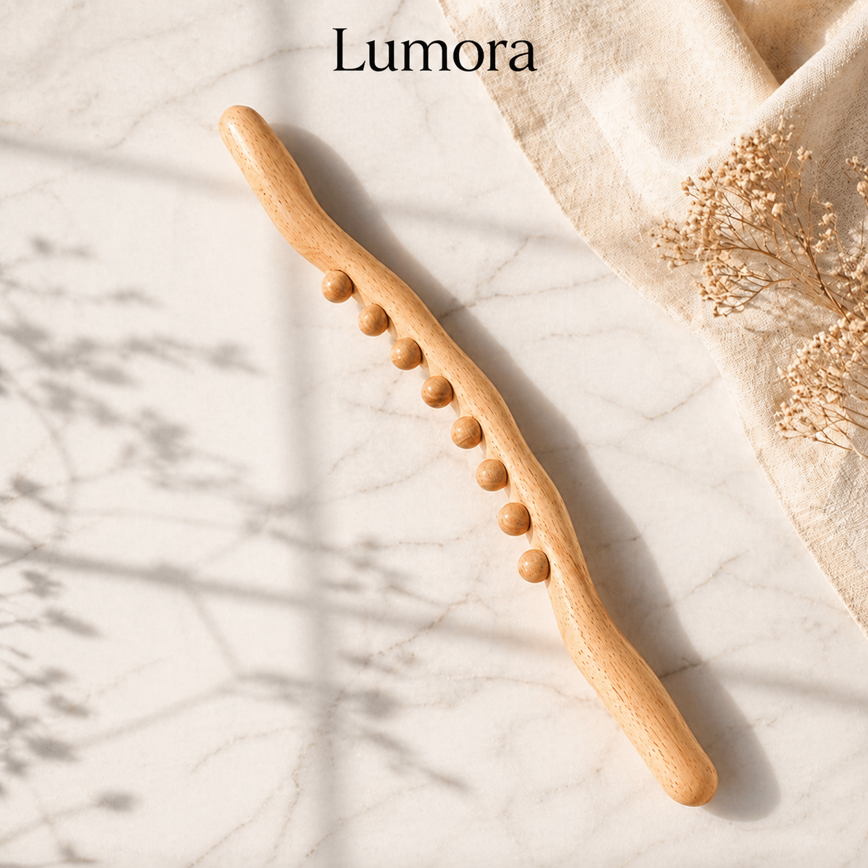 Reign Wooden Gua Sha Stick Relief, Sculpt, Full Body
