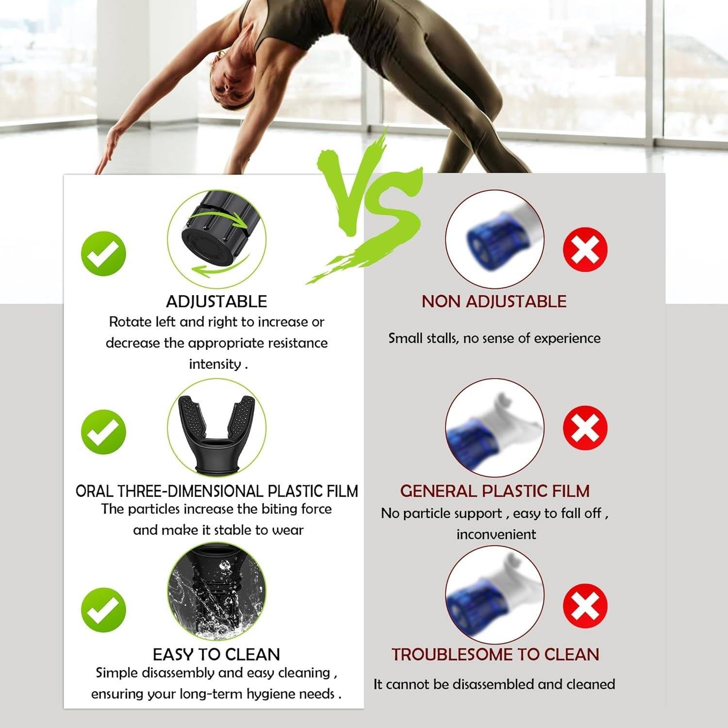 Shaina Breathing Trainer Improves Lung Capacity Boosts
