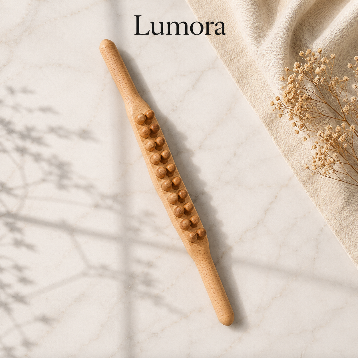 Reign Wooden Gua Sha Stick Relief, Sculpt, Full Body