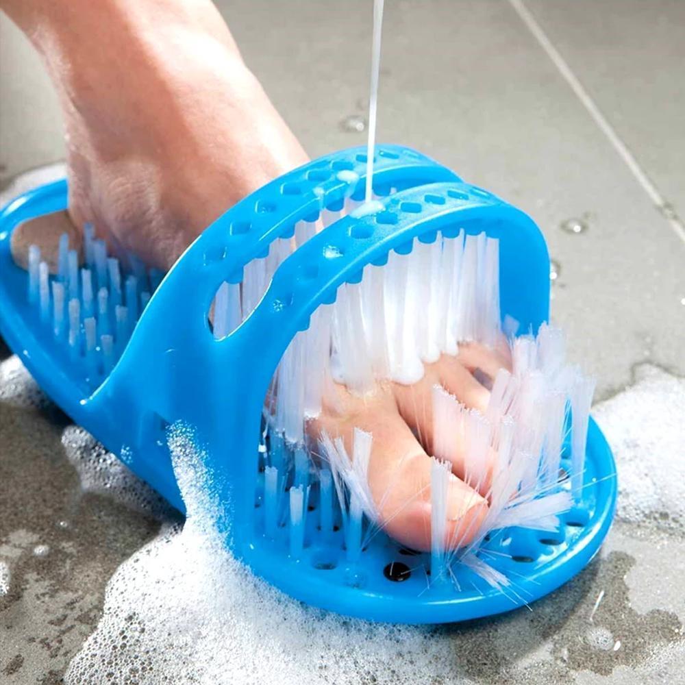 Dara Foot Scrubber Smooth Heels, Easy Shower Spa, Suction Mat