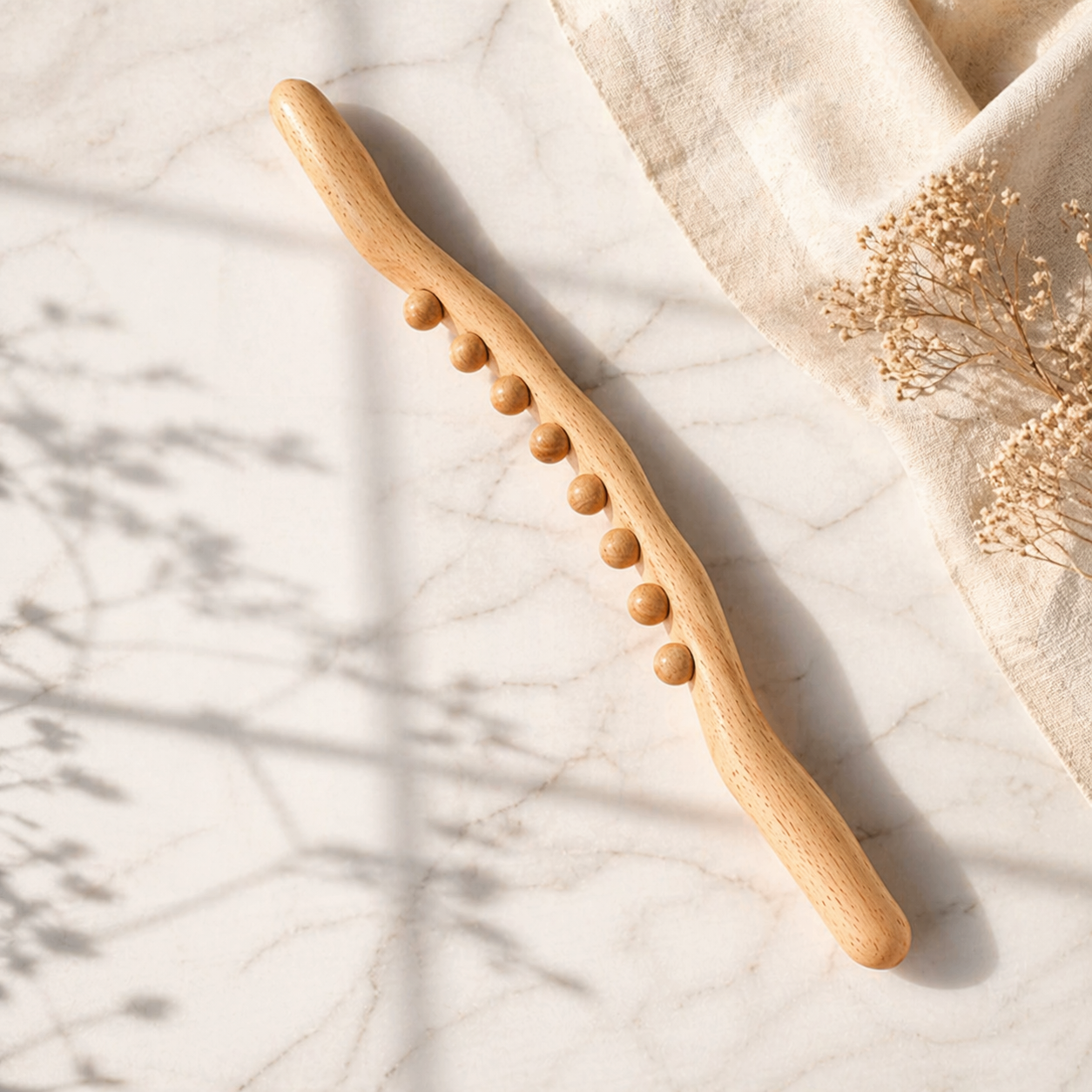 Reign Wooden Gua Sha Stick Relief, Sculpt, Full Body