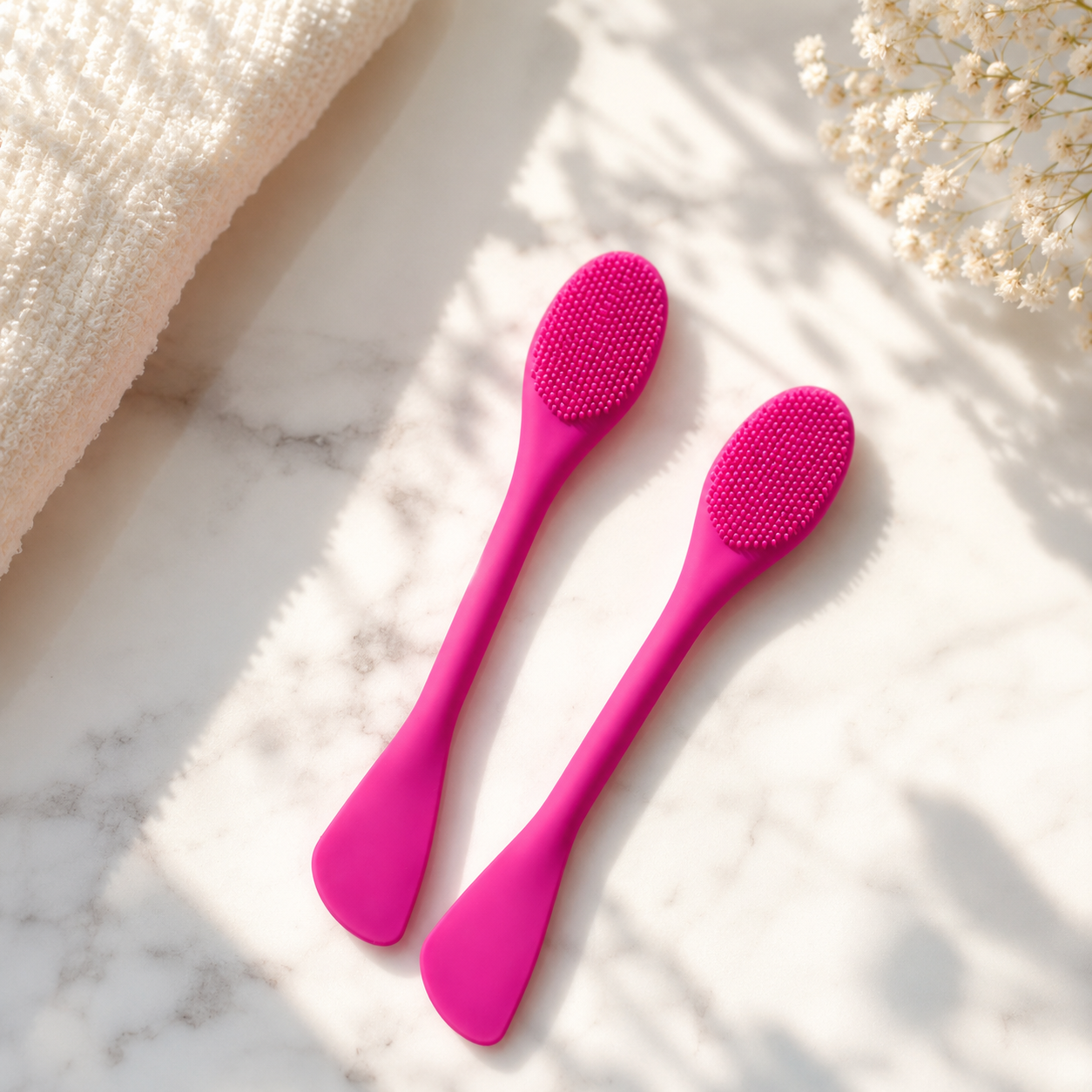 Lorymae Facial Cleansing Brush Gentle Glow Silicone