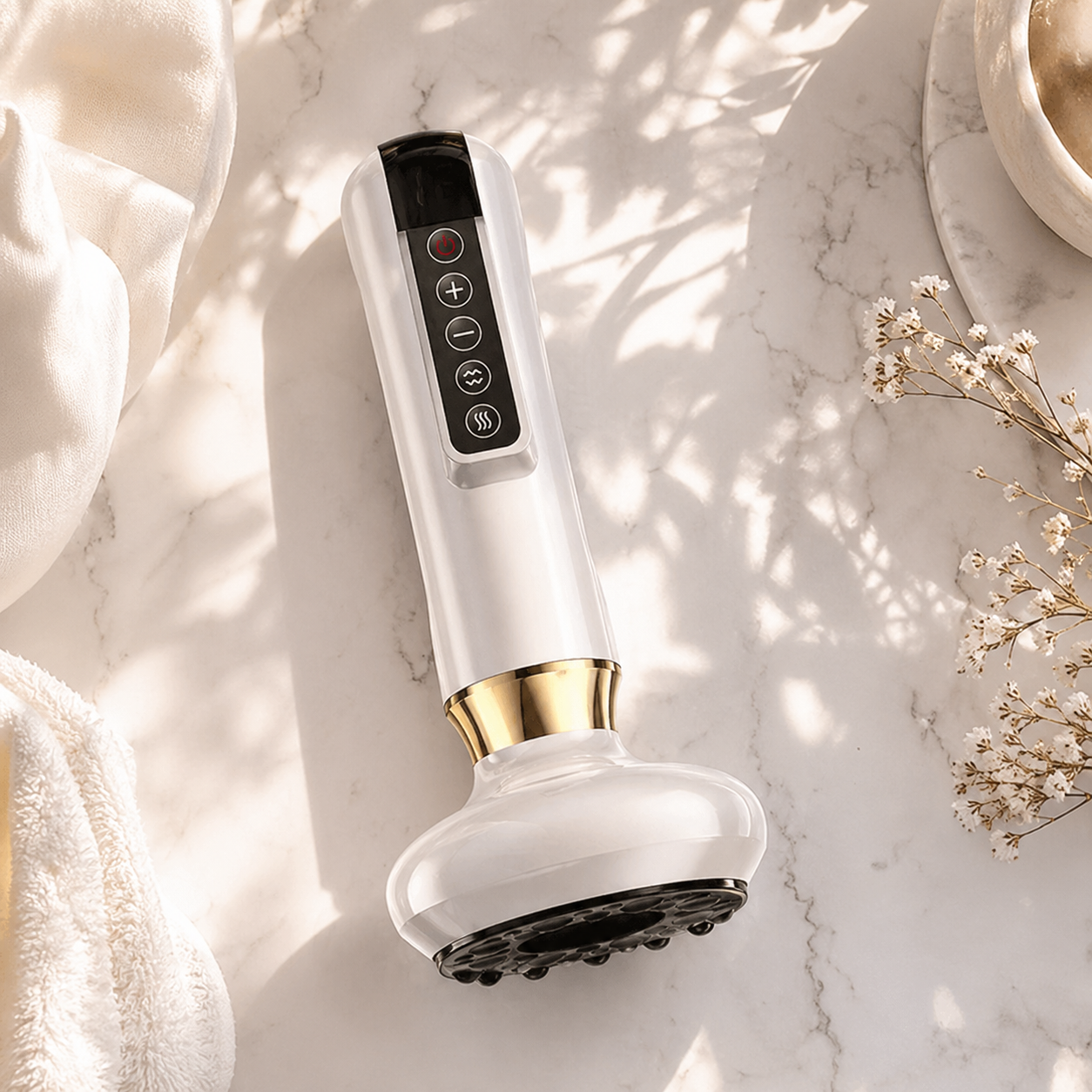 Alyanne Body Massager Smooth Skin, Warm Relief, 12 Modes