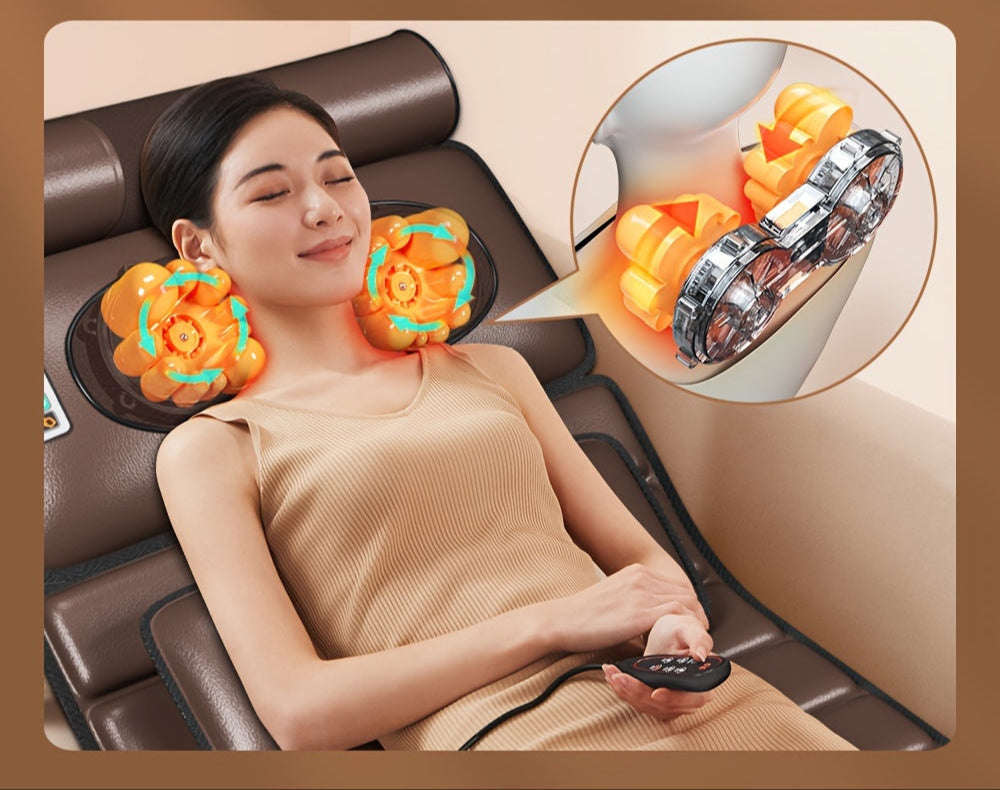 Janina Heated Massage Mat Stress Relief Full Body Comfort