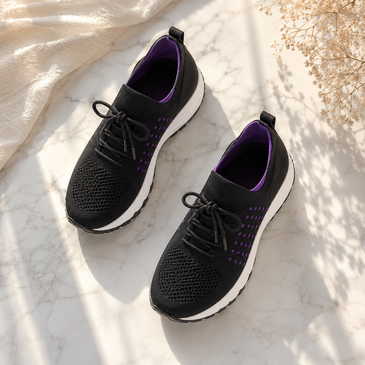 Jilian Orthopedic Walking Sneakers Pain Relief Arch Support