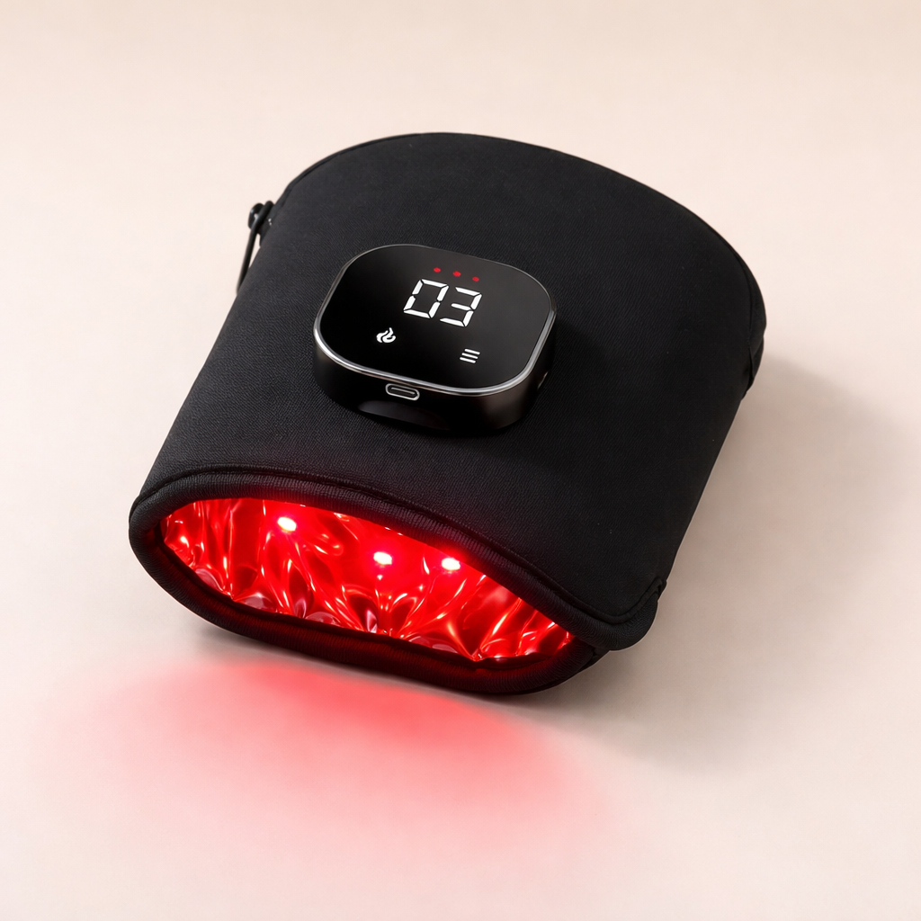 Red Lighting Heating Gloves