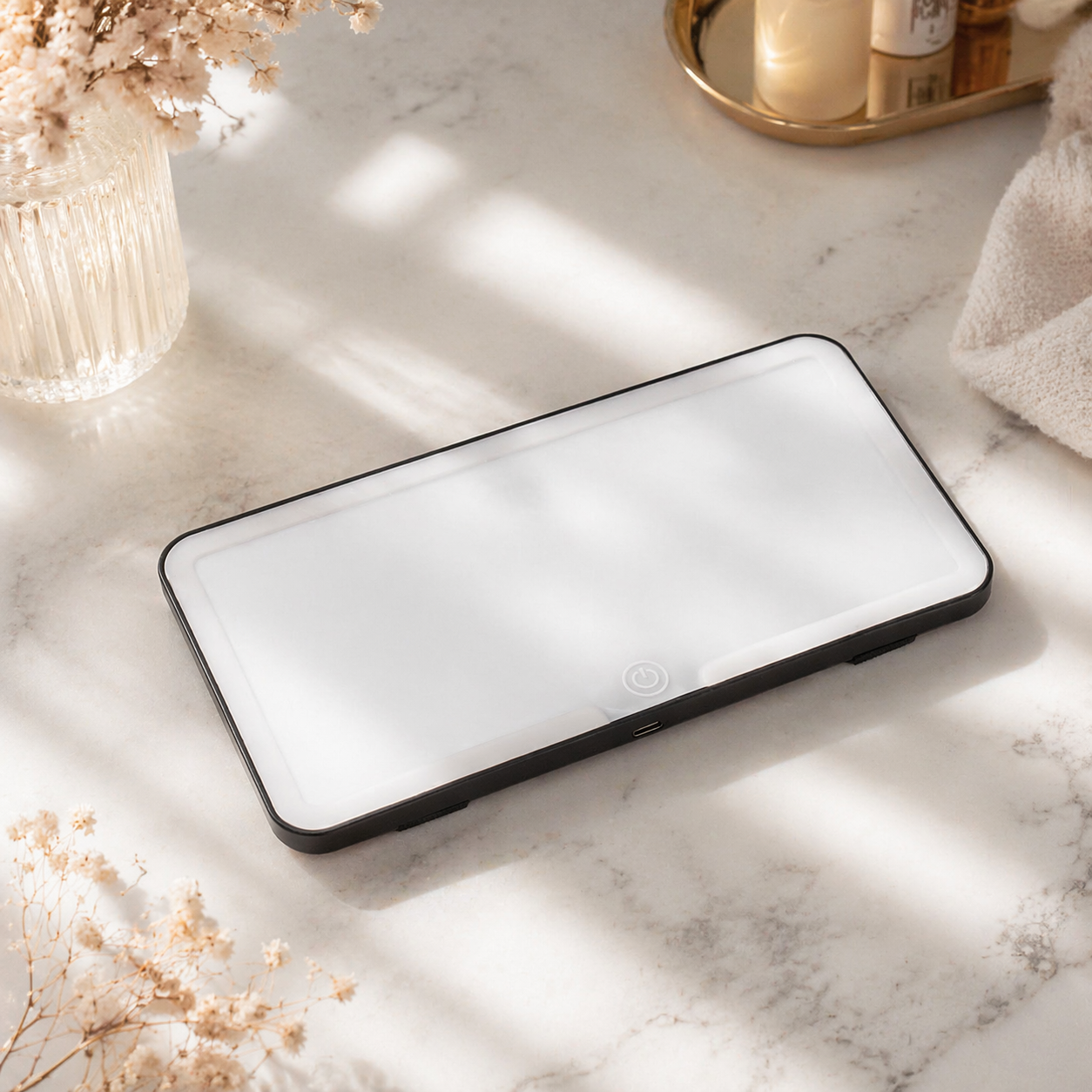 Calliope LED Car Mirror Flawless Touch-Ups, Daylight, USB-C