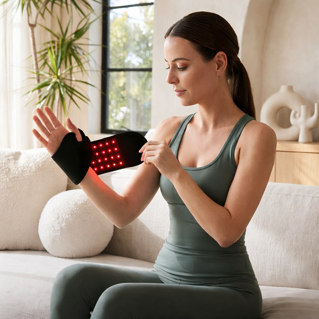 Red Light LED Wrist Wrap