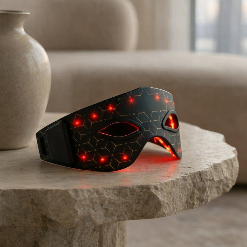 LED Red Light Eye Mask