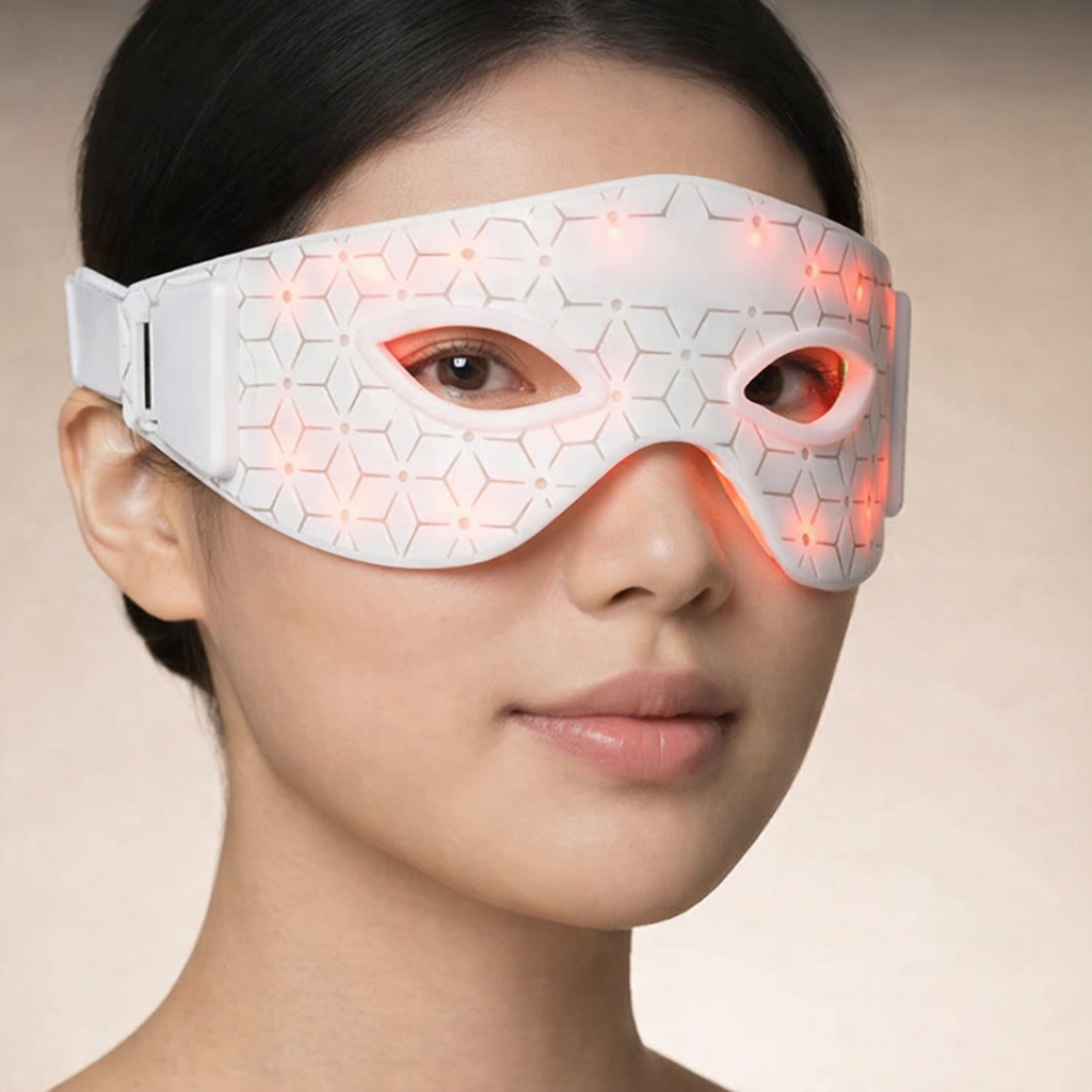 LED Red Light Eye Mask