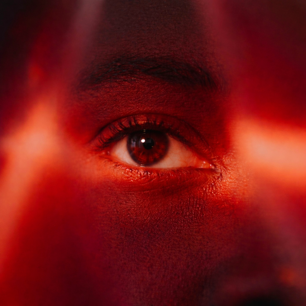 LED Red Light Eye Mask