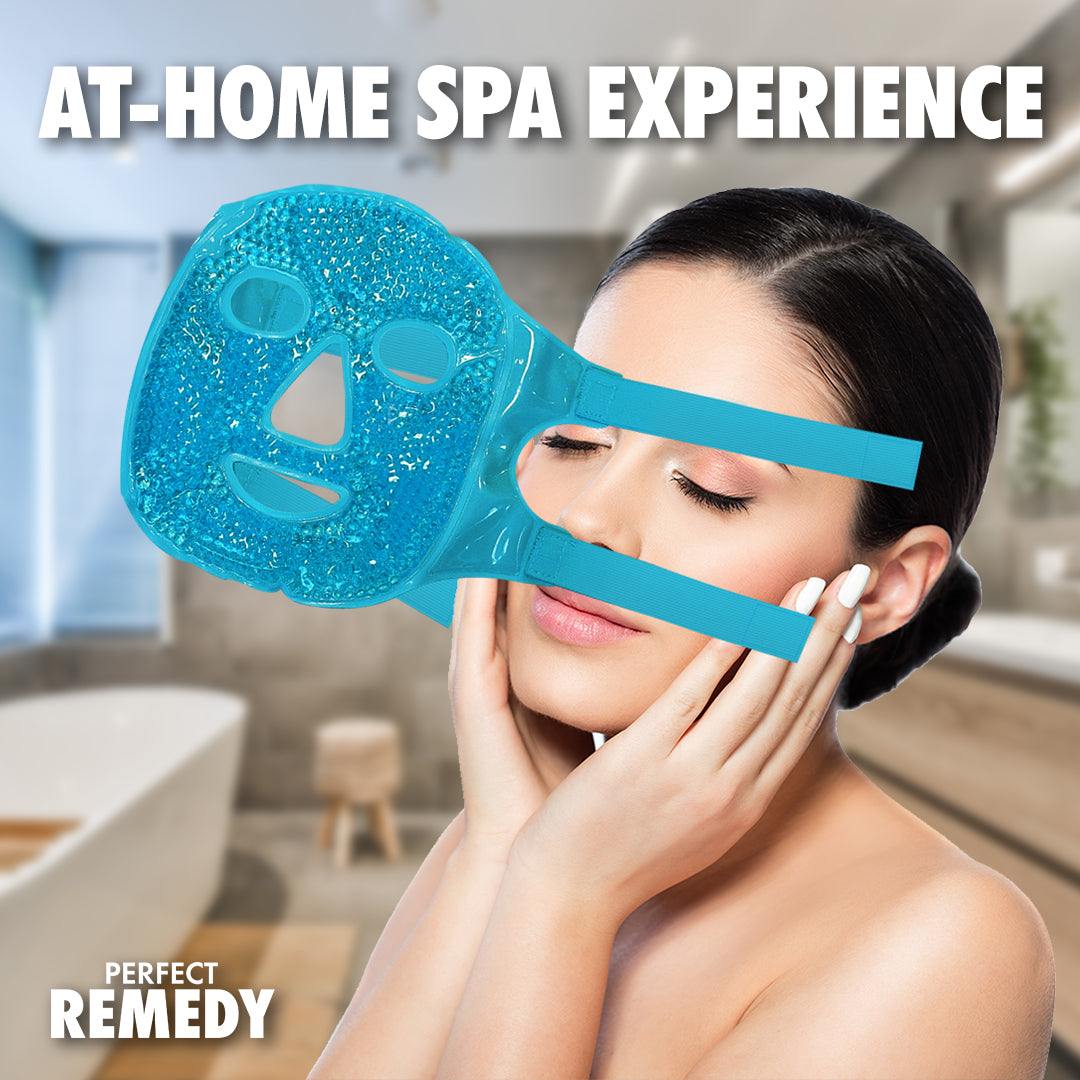 Jannet Gel Bead Face Mask Cooling, Depuffing, Reusable