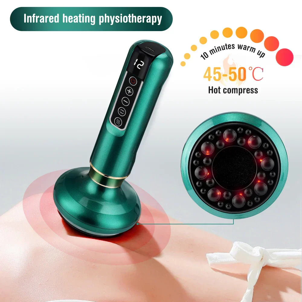 Alyanne Body Massager Smooth Skin, Warm Relief, 12 Modes