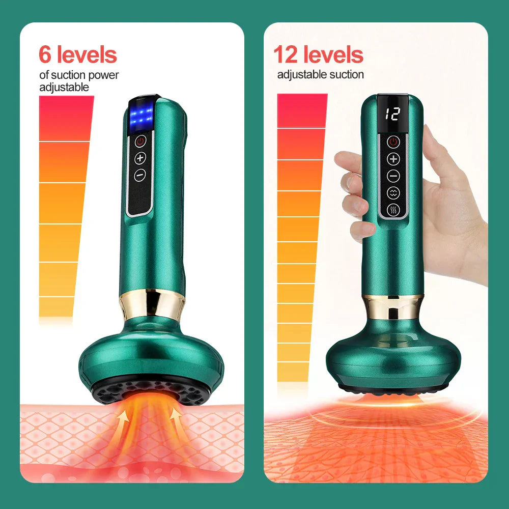 Alyanne Body Massager Smooth Skin, Warm Relief, 12 Modes