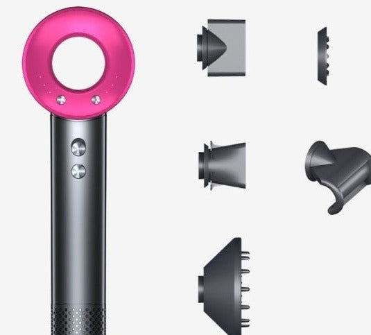 Marbella Hair Dryer Fast Dry Smooth Blowout 5 Nozzles