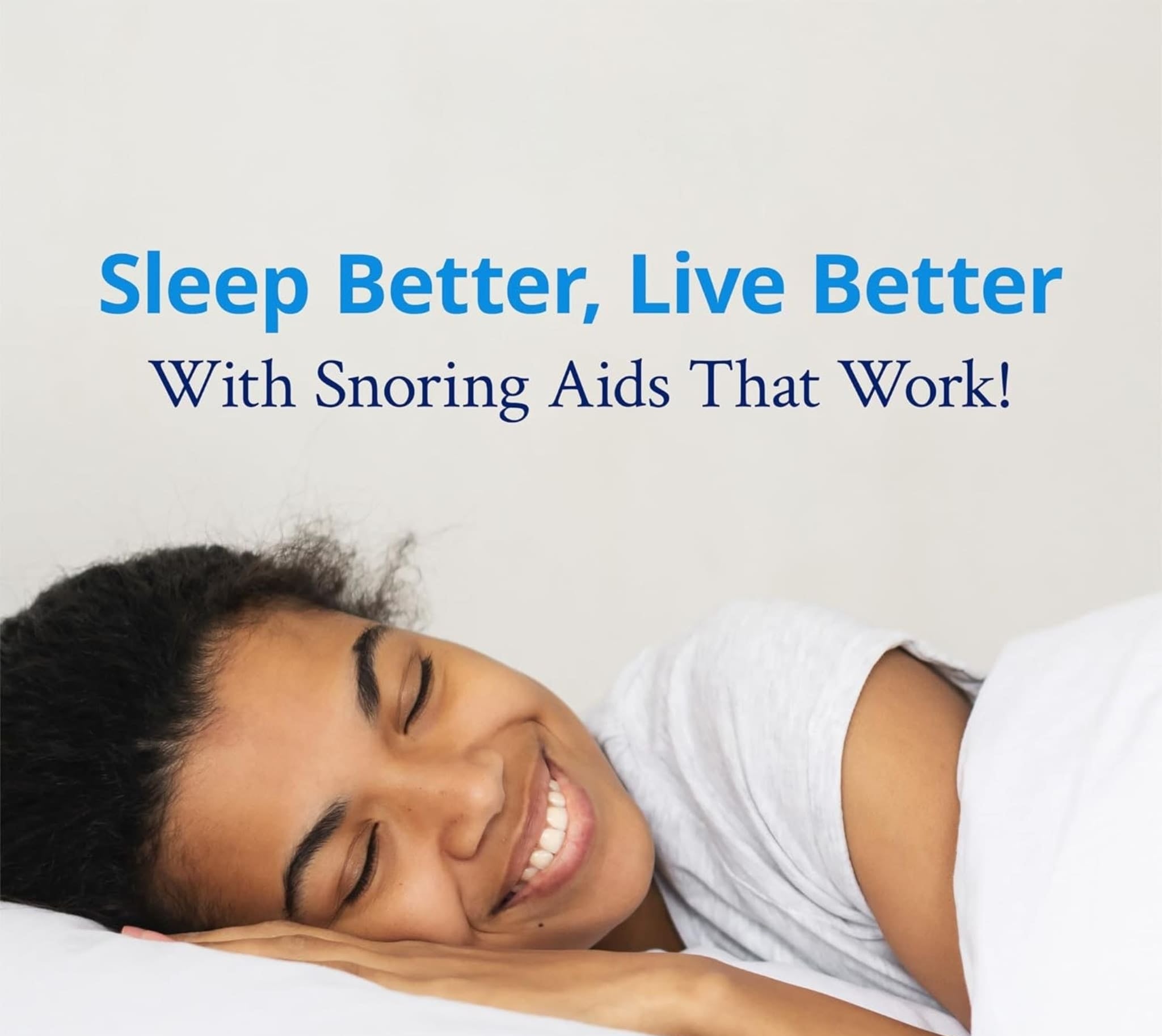 Aiza Anti Snoring Sleep Guard Quiet Rest, Easy Fit, Case