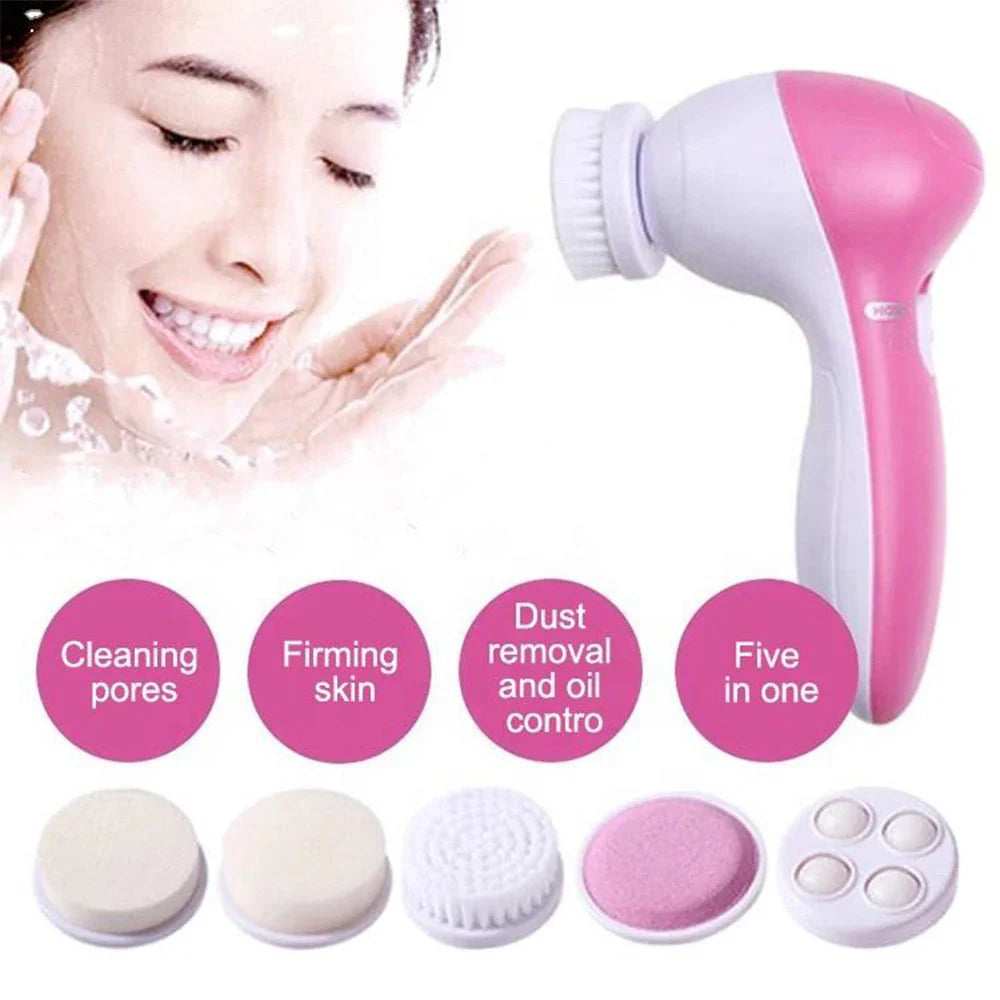 Carla Facial Cleansing Brush Deep Pore Cleanse 5 In 1