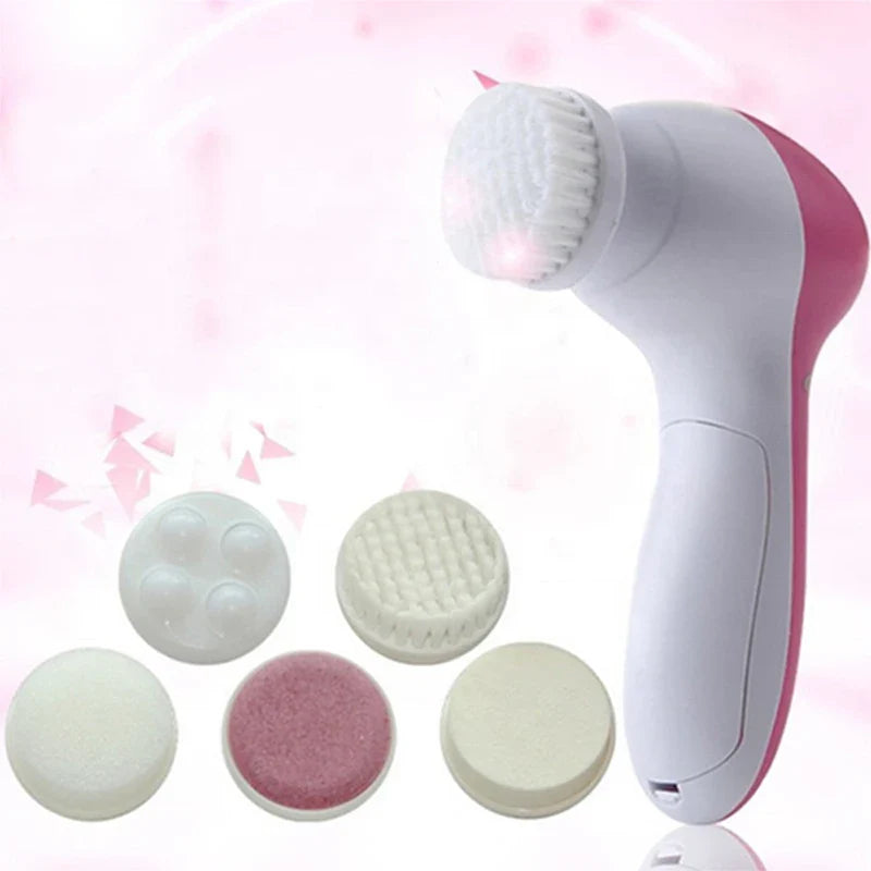 Carla Facial Cleansing Brush Deep Pore Cleanse 5 In 1