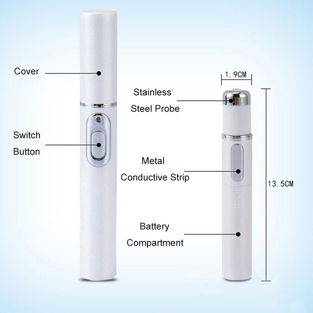 Leonor Blue Light Acne Wand Clear Skin, Calm Pores, Portable