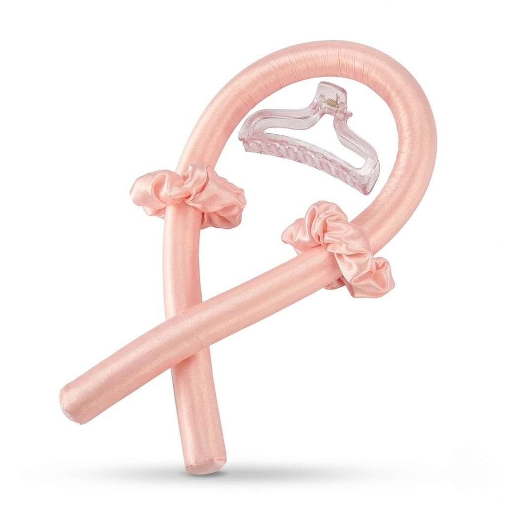 Lovely Heatless Curl Ribbon Soft Waves, Less Damage, Overnight