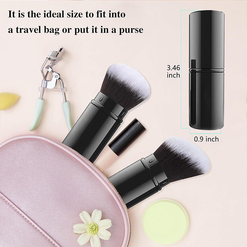 Winona Portable Kabuki Makeup Brush Smooth Blend Travel Case