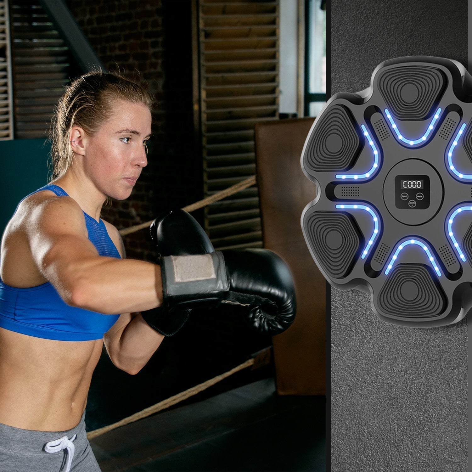 Marian Rhythm Boxing Trainer Stress Relief Fitness Wall Pad