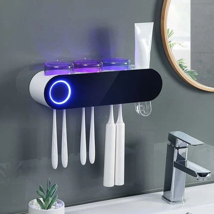 Arissa Brush Dock Toothbrush Holder | UV Clean, Smart Storage