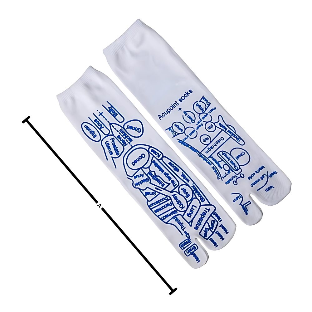 Astrid Reflexology Socks Foot Relief Circulation Cotton